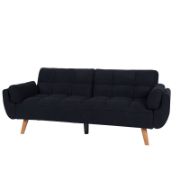 Corduroy Reclining Convertible Sofa