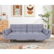 Corduroy Reclining Convertible Sofa