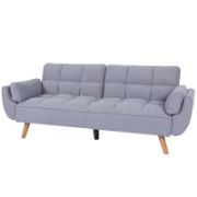 Corduroy Reclining Convertible Sofa