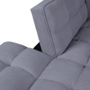 Corduroy Reclining Convertible Sofa