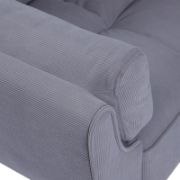 Corduroy Reclining Convertible Sofa