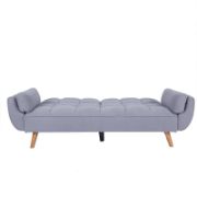 Corduroy Reclining Convertible Sofa