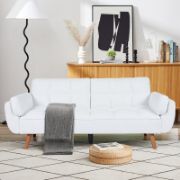 Corduroy Reclining Convertible Sofa