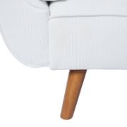 Corduroy Reclining Convertible Sofa