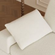 Modern Modular Sectional Sofa With Corduroy Upholstery
