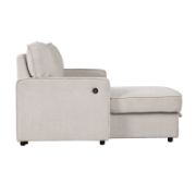 Upholstery Sleeper Sectional Sofa with Storage Chaise