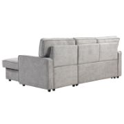 Upholstery Sleeper Sectional Sofa with Storage Chaise