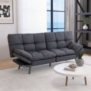 Sofa Bed with Adjustable Arms