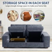 Modular Sofa Couch With Seats Storage
