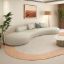 Faux Leather Sofa