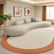 Faux Leather Sofa