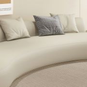 Faux Leather Sofa
