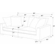 Square Arm Sofa