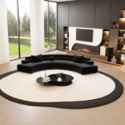 Semi-Circular Arc Corner Sofa Combination
