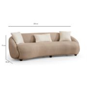 Upholstered Sofa – 3-Seater