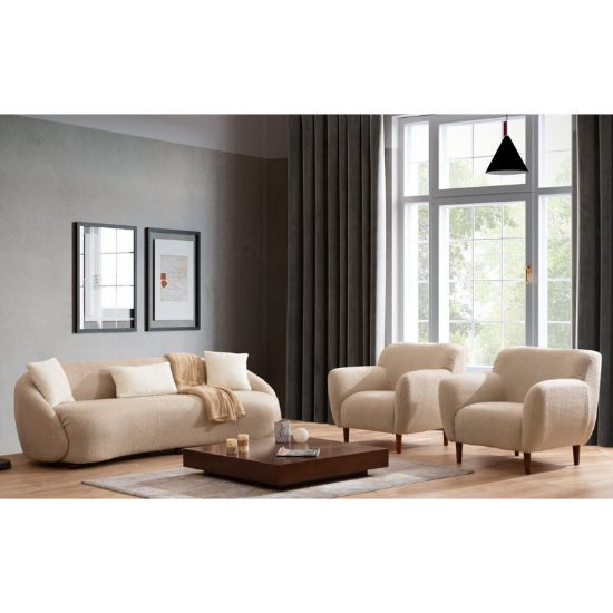 Upholstered Sofa – 3-Seater