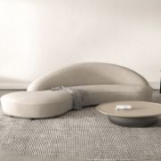 Modern Simple Curved Sofa