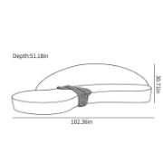Modern Simple Curved Sofa