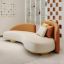Evoluxe Sofa + modern faux leather sofa + liqana