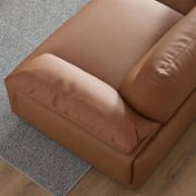 Oversized Modern Curved Sectional Sofa - 5-Seater