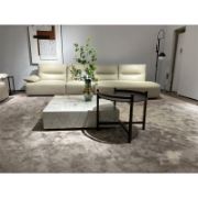 Oversized Modern Curved Sectional Sofa - 5-Seater