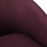 Upholstered Swivel Barrel Chair