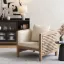 Luxe Upholstered Armchair