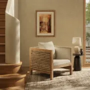 Luxe Upholstered Armchair