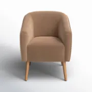 Upholstered Barrel Chair