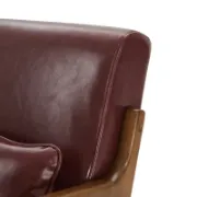 Faux Leather Armchair