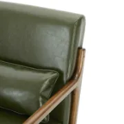 Faux Leather Armchair