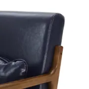 Faux Leather Armchair