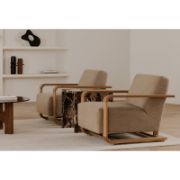Upholstered Lounge Chair – Timeless Elegance & Comfort
