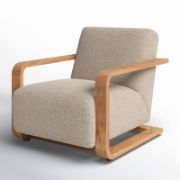 Upholstered Lounge Chair – Timeless Elegance & Comfort