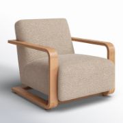 Upholstered Lounge Chair – Timeless Elegance & Comfort