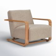 Upholstered Lounge Chair – Timeless Elegance & Comfort