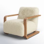 Upholstered Lounge Chair – Timeless Elegance & Comfort