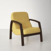Upholstered Accent Chair – A Bold & Modern Statement