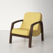 Upholstered Accent Chair – A Bold & Modern Statement