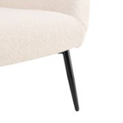 Upholstered Armchair with Ottoman – A Blend of Comfort & Modern Elegance