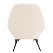 Upholstered Armchair with Ottoman – A Blend of Comfort & Modern Elegance