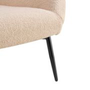 Upholstered Armchair with Ottoman – A Blend of Comfort & Modern Elegance