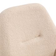 Upholstered Armchair with Ottoman – A Blend of Comfort & Modern Elegance