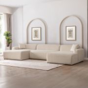 3-Piece Upholstered Sofa