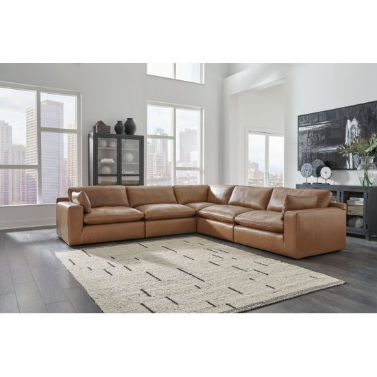 5 - Piece Upholstered Sectional