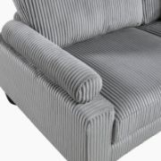 4-Piece Customizable Sofa with Reversible Cushions & Matching Pillows