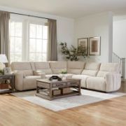 6-Piece Upholstered Power Reclining Sectional