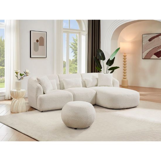4 - Piece Upholstered Sectional