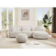 4 - Piece Upholstered Sectional