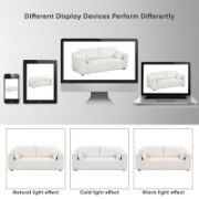 Reception Loveseat,Minimalist 2-3 Seat Couch Easy to Install